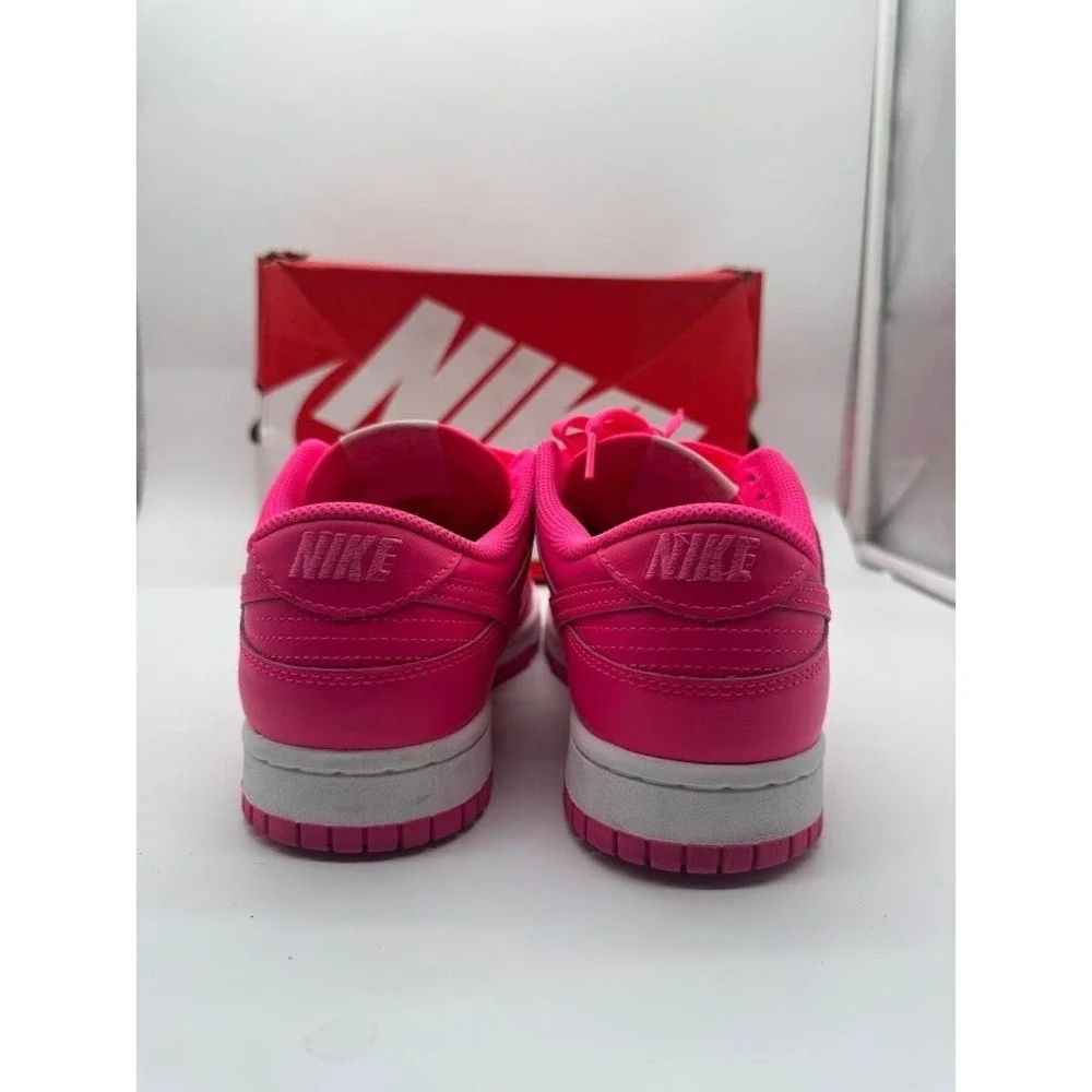 Nike Dunk Low Active Fuchsia Pink White DZ5196-600 Womens 9 Sneakers